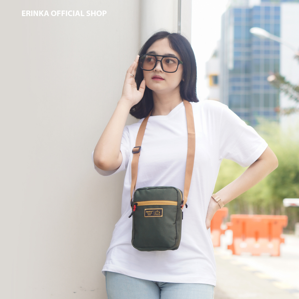 [HEAVY.BAG] SLINGBAG ORIGINAL HEAVY. TAS SELEMPANG . SLINGBAG HEAVY