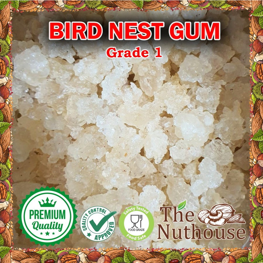 

100gr Snow Bird Nest Gum / Tragacanth Gum / Xue Yen / 雪燕 [Premium]