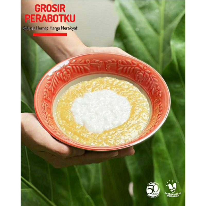 Mangkok Keramik Bowl Motif Bunga Timbul 7 Inch Satuan Mangkok Aesthetic 2023