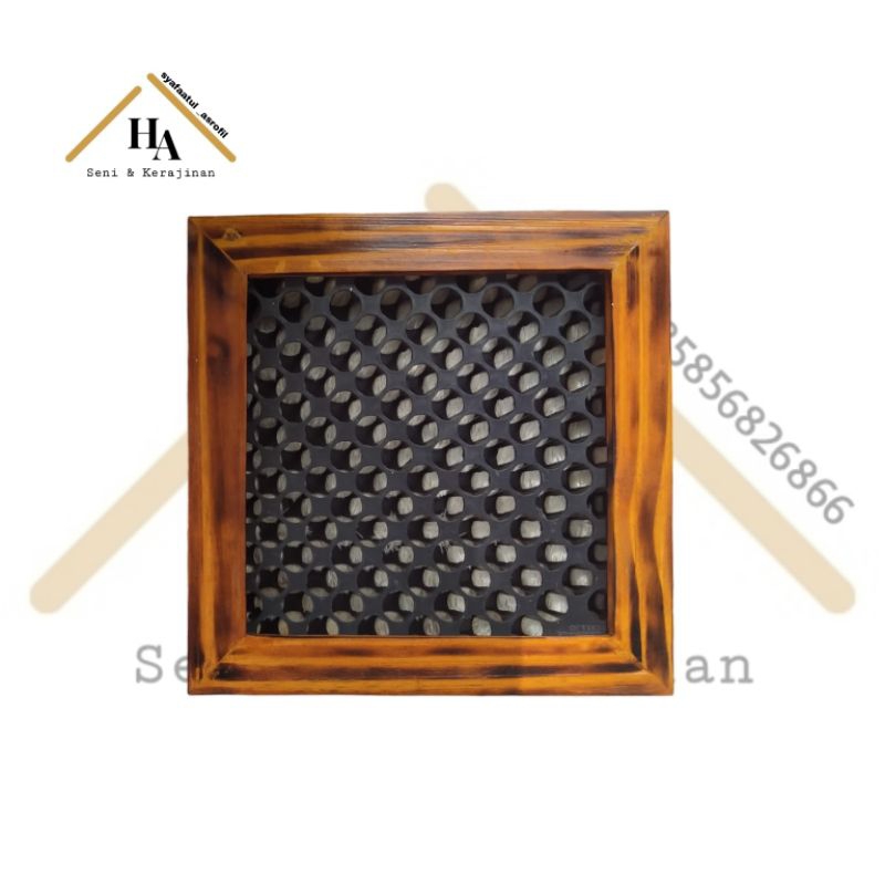 frame platycerium/simbar+drainase cell 29x29cm