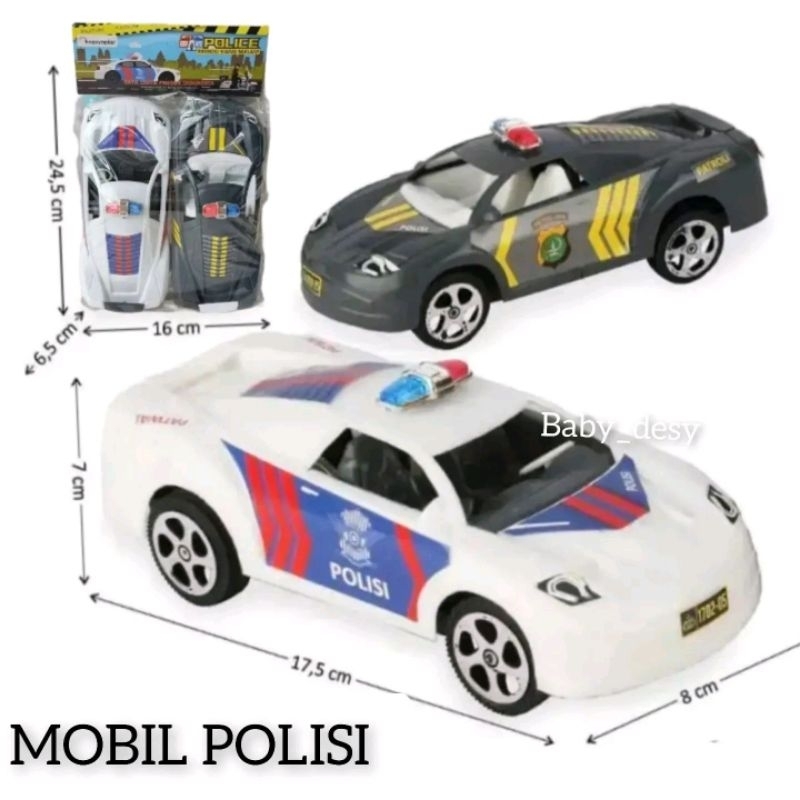 MAINAN MOBIL MOBILAN POLISI / POLICE CAR / ANAK PASTI SUKA