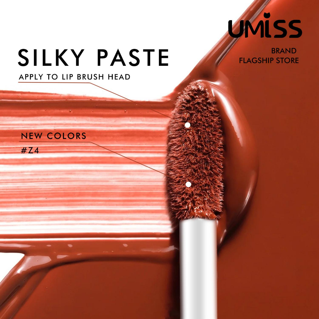 UMiSS double high gloss eyshadow pen &amp; UMISS 4in1 Lip Serum Lipstik Matte Velvet Light