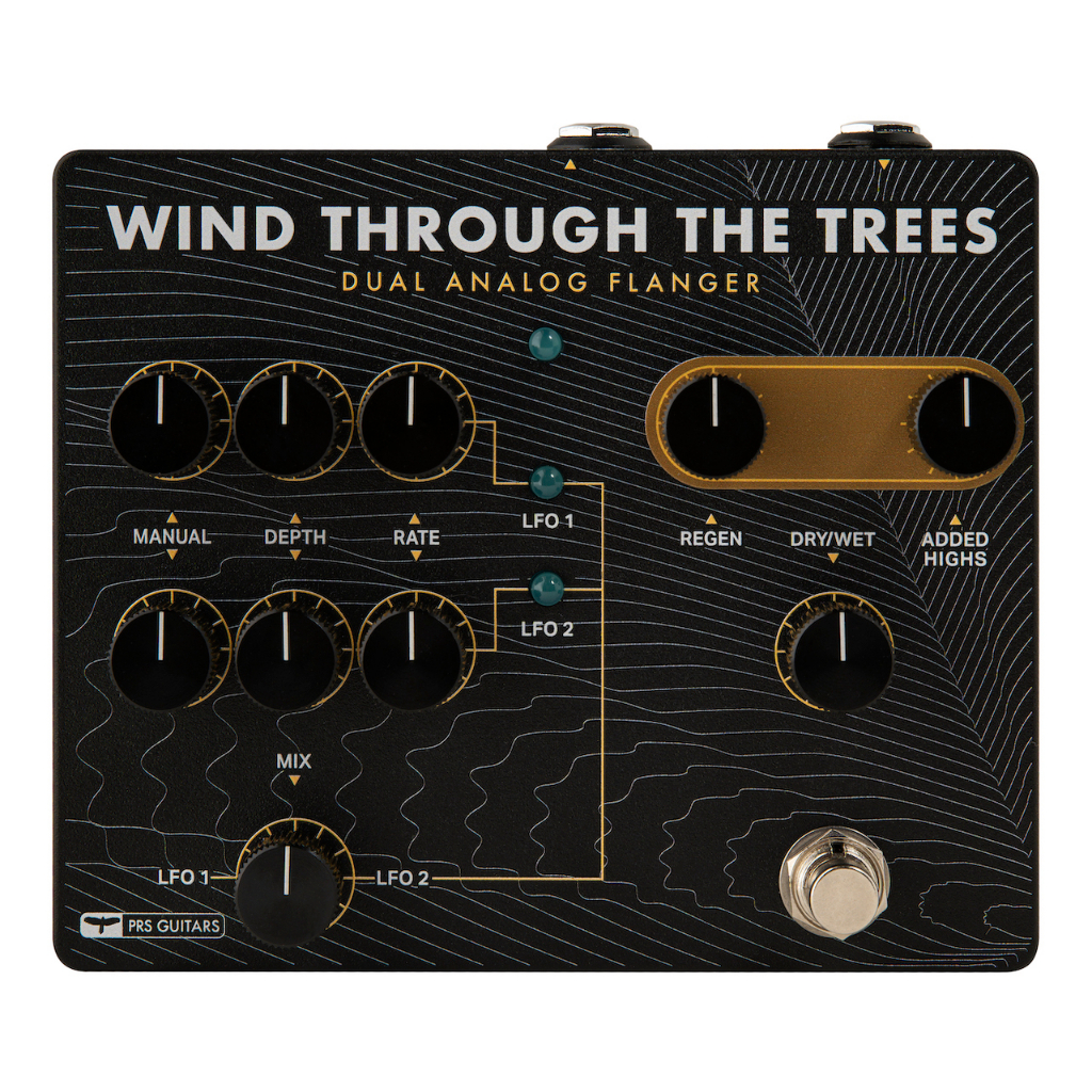 PRS WIND THROUGH THE TREES DUAL ANALOG FLANGER pedal