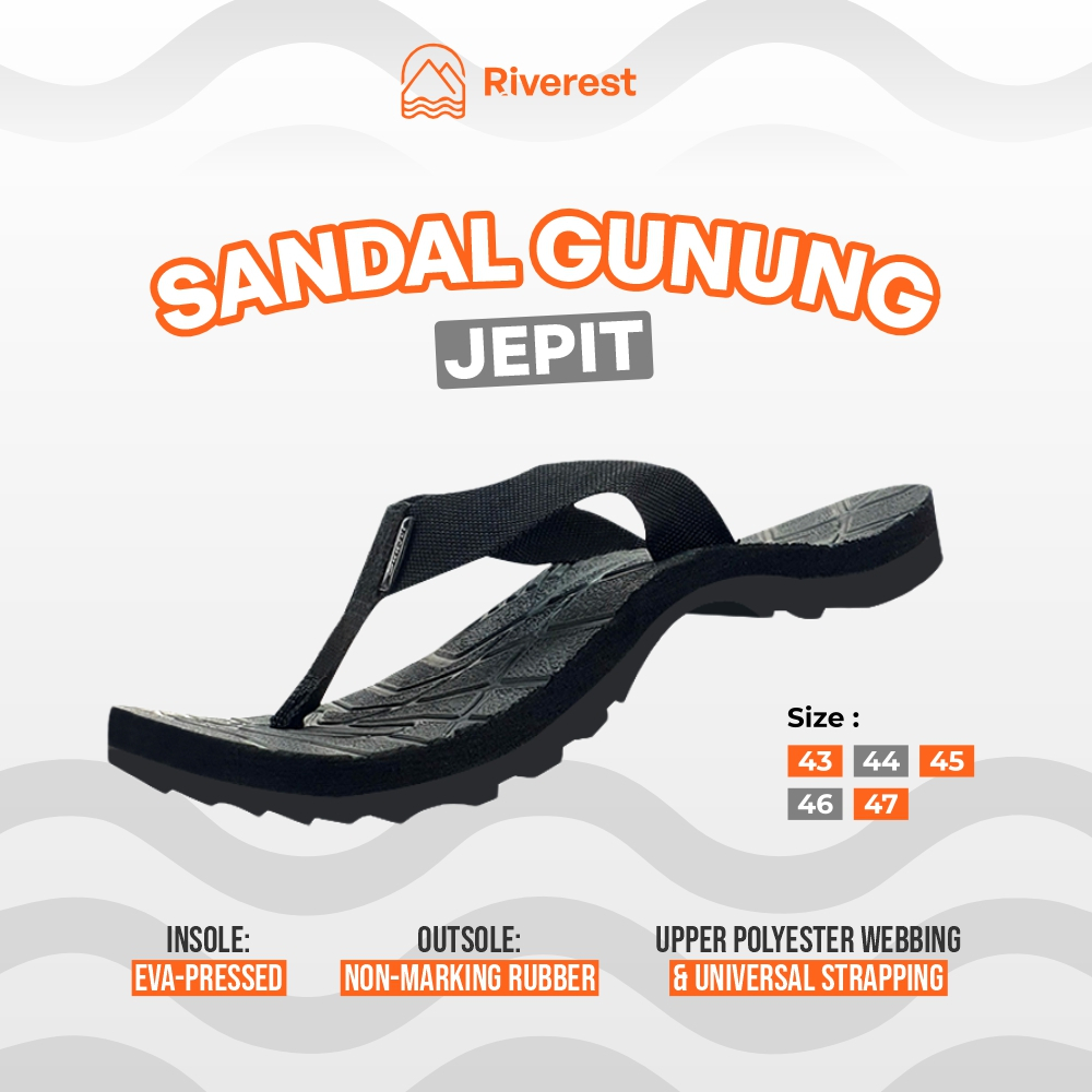 Sandal Gunung Embrico Sendal Pria Jumbo Sandal Pria Outdoor Sandal Jepit Gunung Sandal Gunung Jumbo 