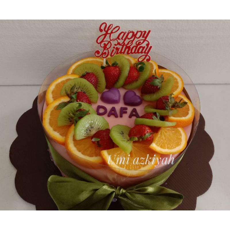 

Puding Ulang tahun 20cm, Free Vla+kartu ucapan
