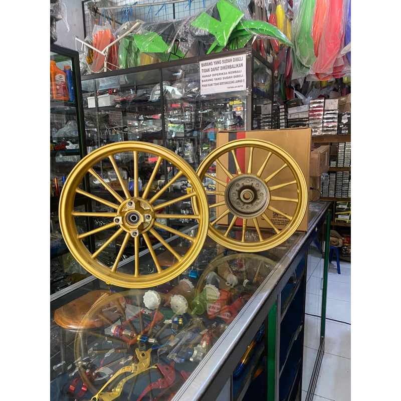 VELG ROSSI PALANG 16 SPRINT ANDROMEDA 160/185-14 VARIO 125 GOLD
