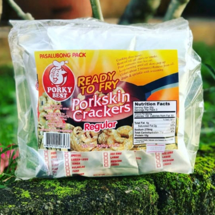 

PORKY BEST READY TO FRY PORKSKIN CRARCKERS REGULAR 6 x 90g