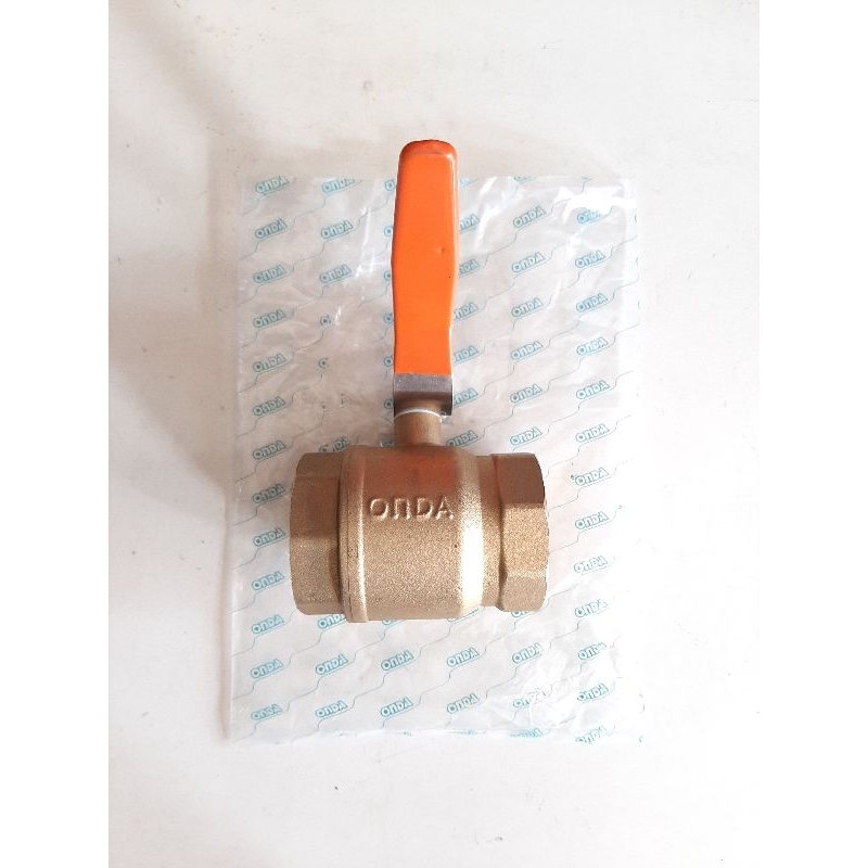 Ball valve 2 in kuningan Onda stop kran air 2 inch