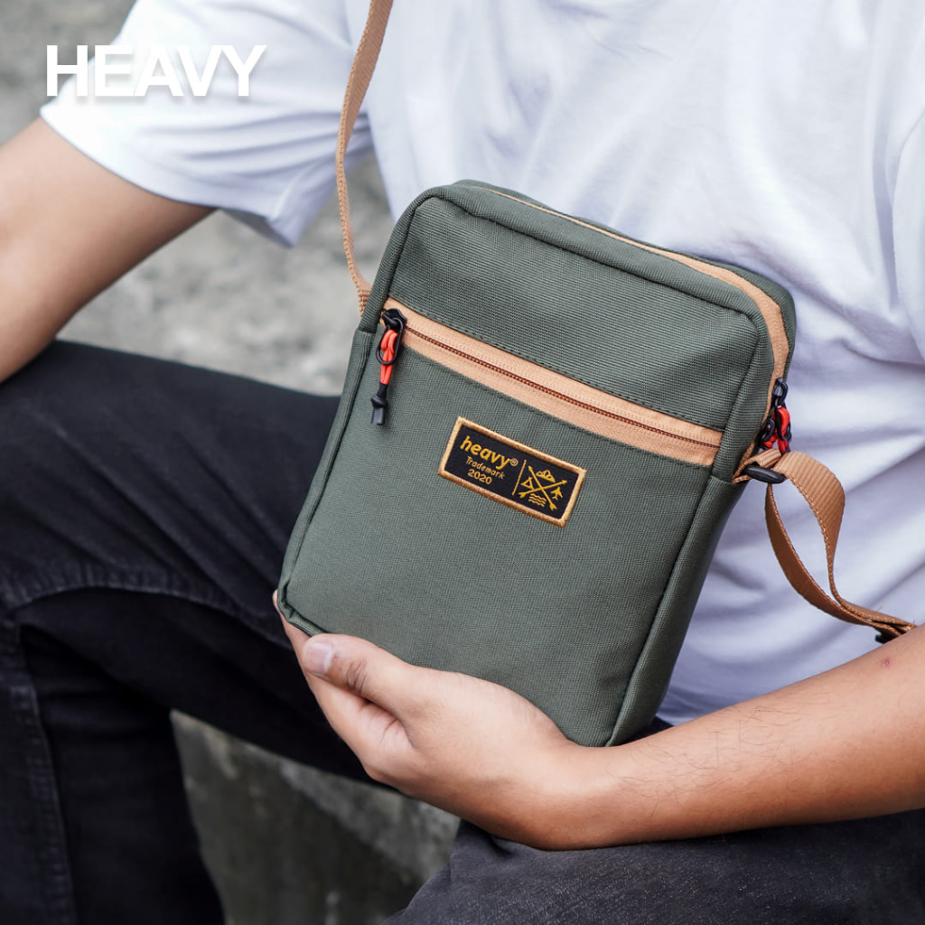 [HEAVY BAG] SLINGBAG ORIGINAL HEAVY. TAS SELEMPANG . SLINGBAG HEAVY .HEAVY 11