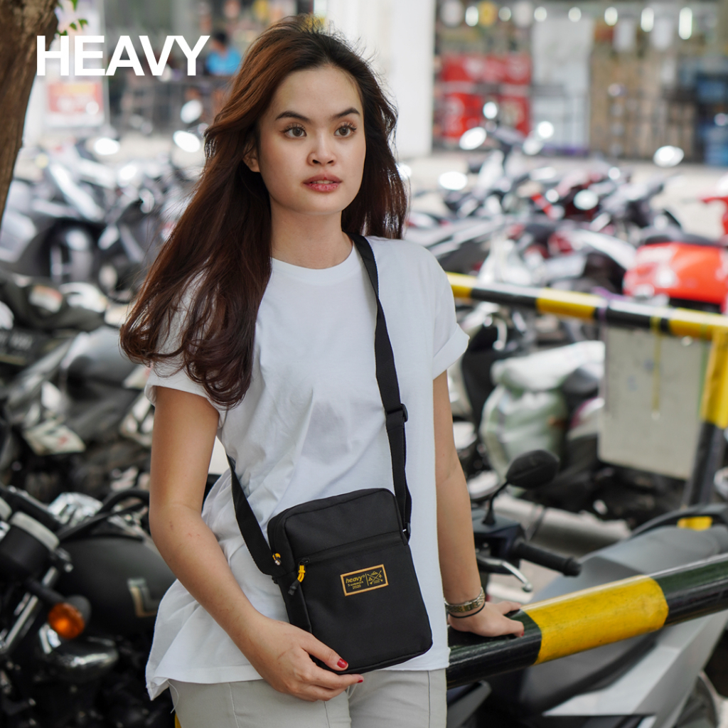 Cross Body Bag Heavy | Slingbag mini distro Heavy.bags | Tas Selempang Sling bag | Tas Pria Slingbag