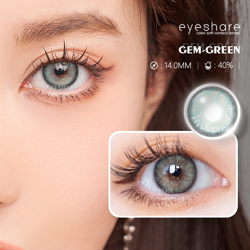 (Cod)Menyinarimu BROWN Softlens Lensa Mata Penuh Gaya Dan Cantik Softlens Pink / Blue Warna Sederhana Dan Canggih Lensa Kontak Soflen