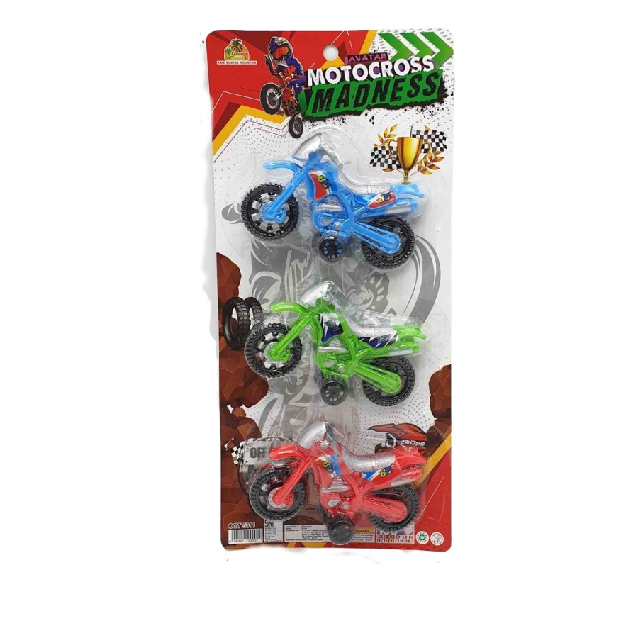 MAINAN OCT 5311 MOTORCROSS 3PCS