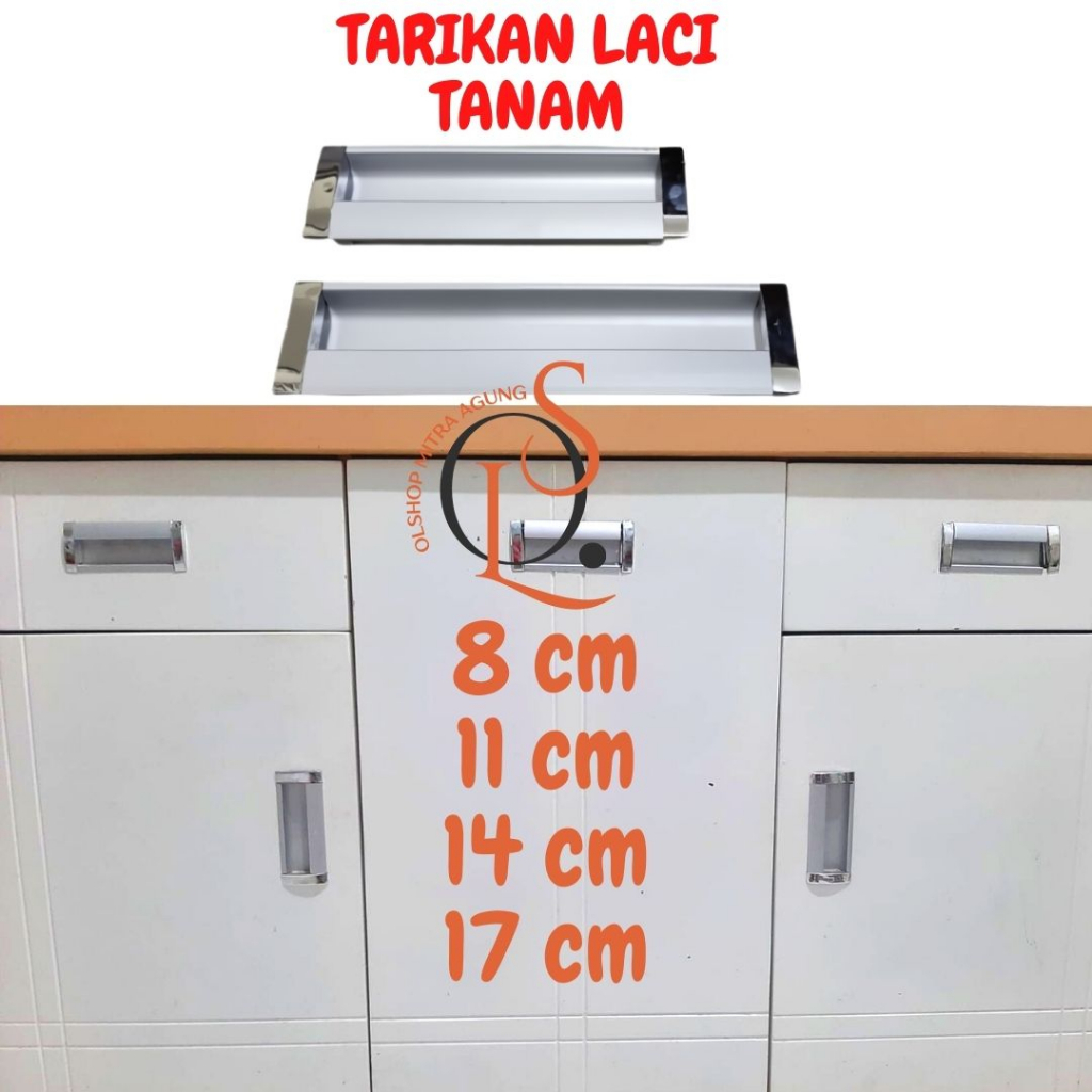 Tarikan Pintu Tanam Handel Handle Pintu Sliding Alumunium 8 11 14 cm OLS Handel Pintu Sliding Alumunium Tarikan Gagang Pintu TERMURAH