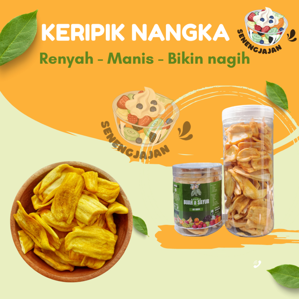 

Kripik Buah Nangka Segar Kriuk Dan Crispy