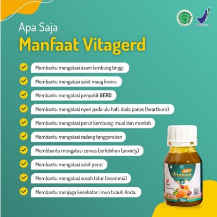 MADU VITAGERD ORI ATASI GERD DAN ASAM LAMBUNG ATASI MAGH KRONIS MAH KRONIS ASAM LAMBUNG OBAT