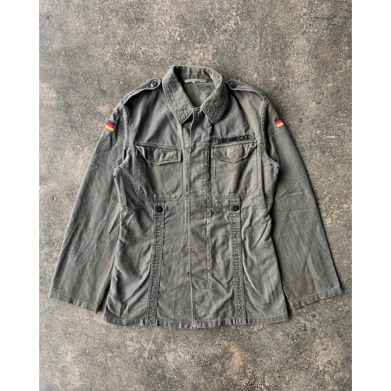 Vintage Moleskin Germany Military Jacket “ BRENNECKE “