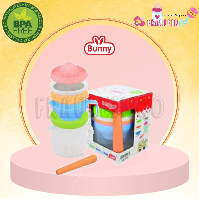 *FRAULEINCO* Lusty Bunny LB-1374 / LB1375 Food Processor Lusty Bunny with box / LustyBunny Perasan Jeruk Set