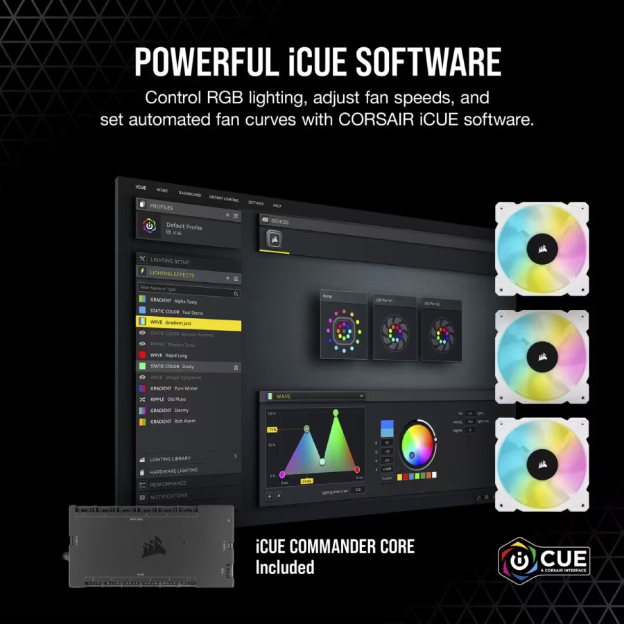 Corsair iCUE H150i Elite Capellix Liquid Water Cooling