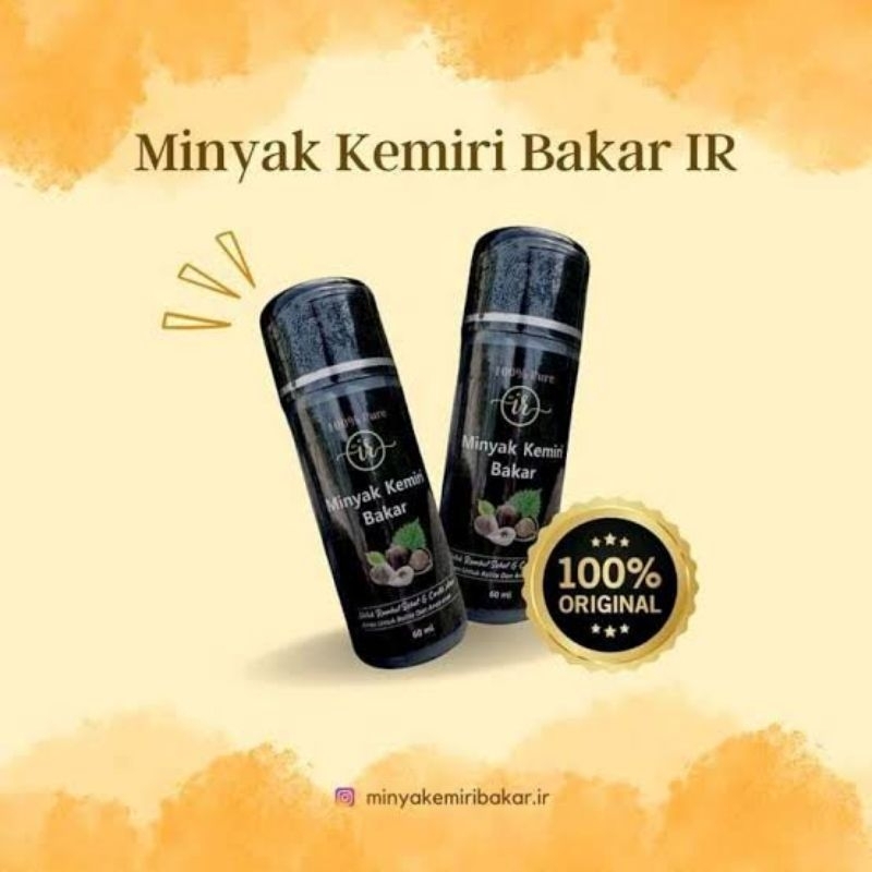 Minyak Kemiri Bakar IR Murni