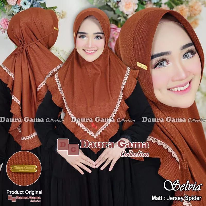 Jilbab instan selvia by Daura Gama
