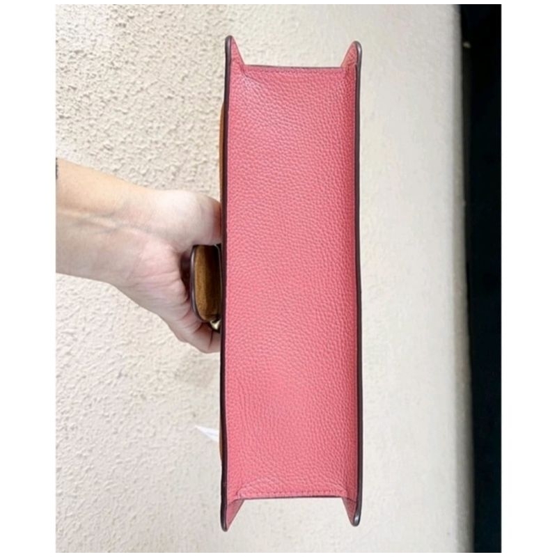 preloved coach tabby pink