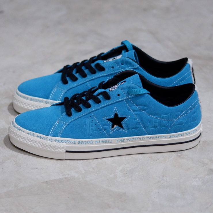 SEAN PABLO X CONVERSE ONE STAR PRO OX RAPID TEAL