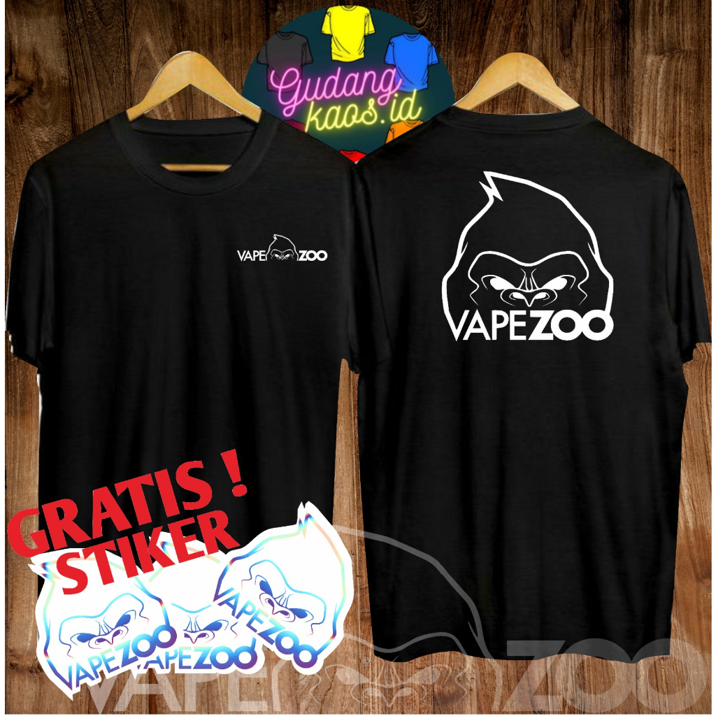 GUDANGKAOS.ID / KAOS BAJU VAPE ZOO VAPEZOO/Kaos Distro Pria Terbaru/KAOS VAPERS/KAOS DISTRO MURAH/KA