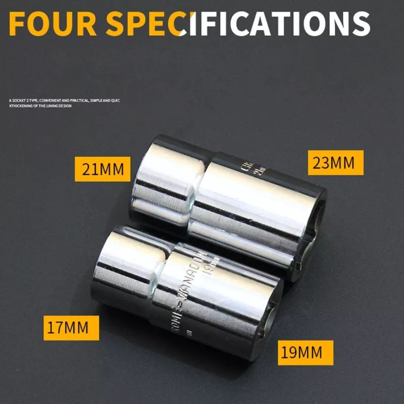 Kunci Roda Ban Mobil Tarik Baut 19 mm 21 mm UNIVERSAL Pegangan Karet Anti Slip