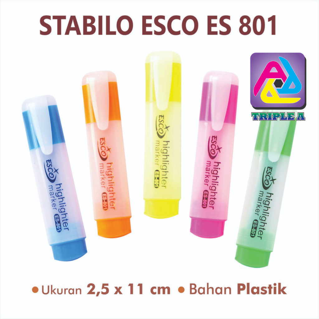 

HIGHLIGHTER (STABILO) Esco ES-801