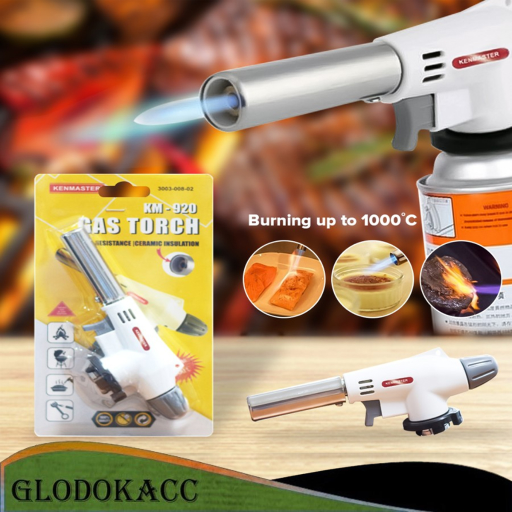 Alat Bakar Korek Api Las Auto / Kenmaster Gas Torch KM-920 Blister / Gas Blow Torch