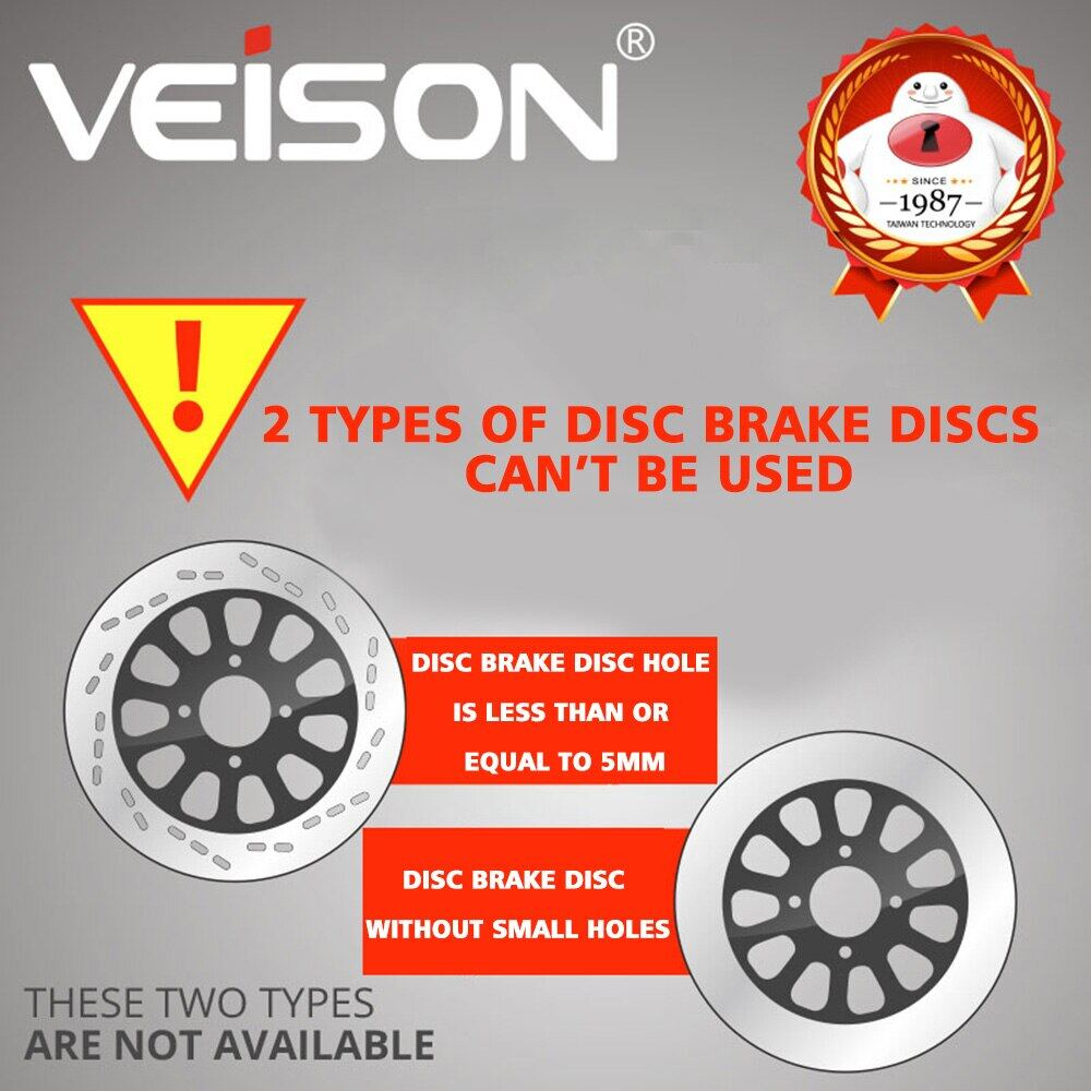 Gembok Cakram Motor Merek Veison Universal Motor Gembok Kunci Rem Sepeda Motor Discbrake Lock Hitam Keamanan Dan Anti-pencurian Brake Bike Lock Moto Locks Waterproof Rem Disc Motorbike Lock