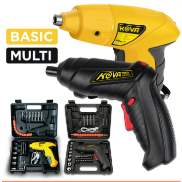 Obeng Listrik Set Screwdriver Baterai Bor Mini SERBAGUNA