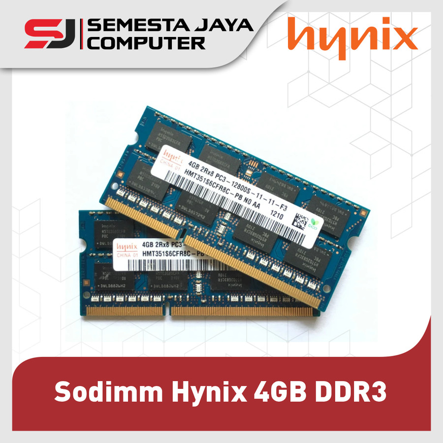 Memory Laptop Hynix 4GB DDR3 Sodimm