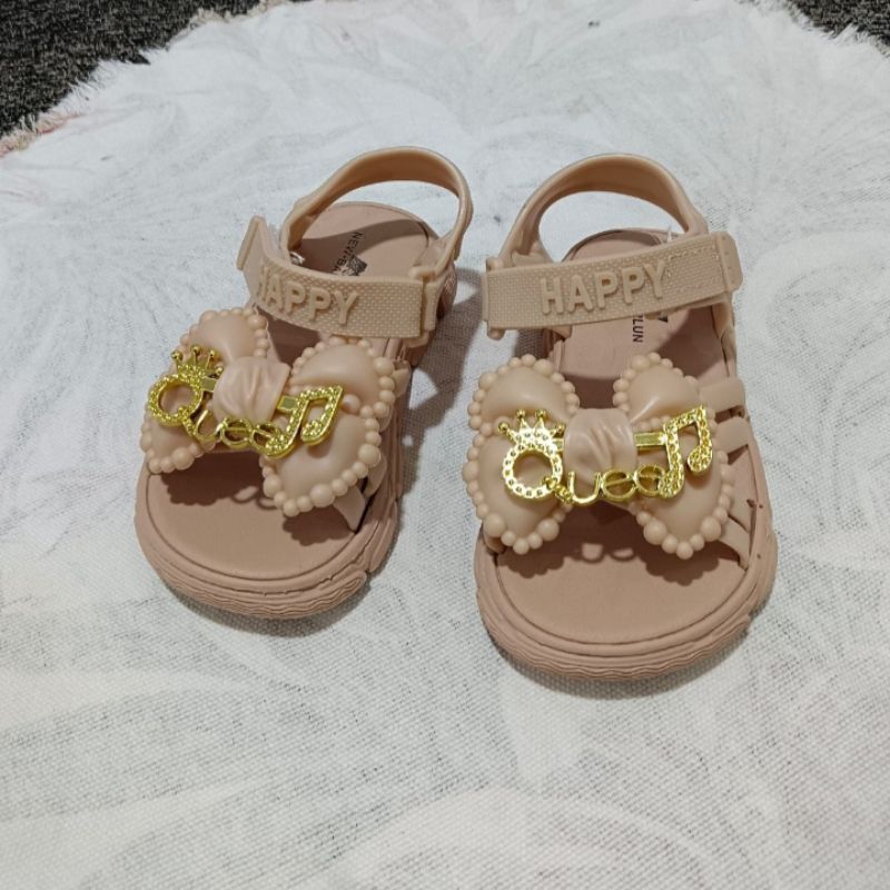 Sandal Tali Anak Perempuan Sandal Balita Sandal Baby Model Pita Import