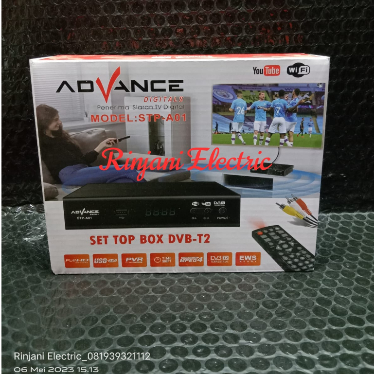 ADVANCE SET TOB BOX DVB T2 TV DIGITAL