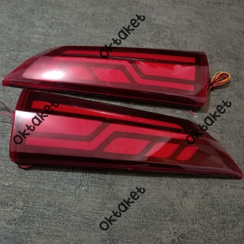 lampu reflektor Tambahan belakang Calya Sigra 2016 2018 2019 2022 2023 Running Led