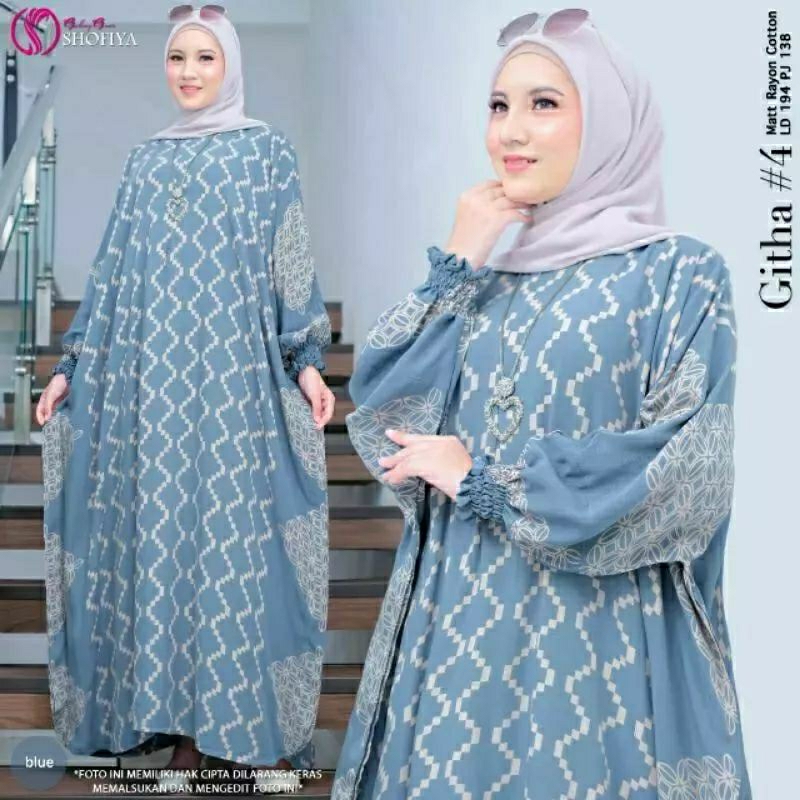 Kaftan Batik Wanita Jumbo Terbaru Kaftan Kondangan Mewah Elegan