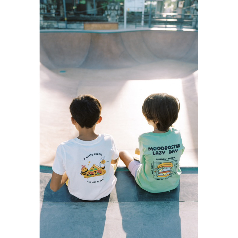 Bohopanna x The Overtee Mc Bee Tee 1-10y / Kaos Anak Unisex