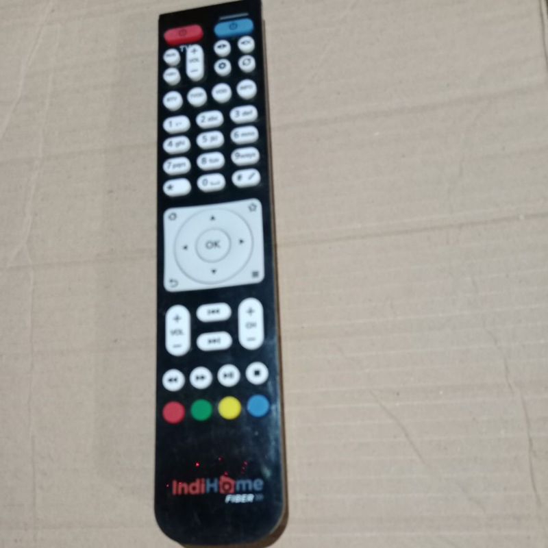 remot receiver bekas IndiHome STB utk TV bekas IndiHome(bekas baik)