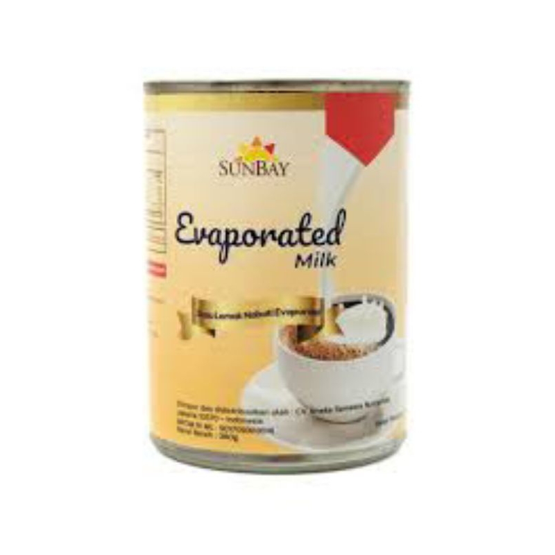 

sunbay evaporated milk 380gr