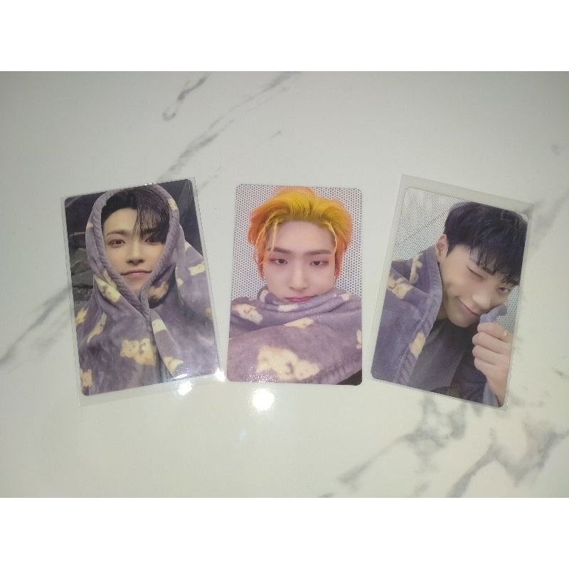 ateez hongjoong san mingi cimut blanket pc