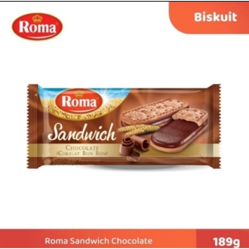 

Roma Sandwich Cokelat dan Peanut