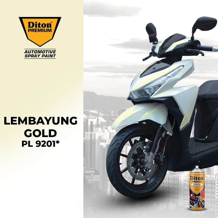 DITON PREMIUM * PL 9201 LEMBAYUNG GOLD Emas Bunglon Cat Semprot Pylox