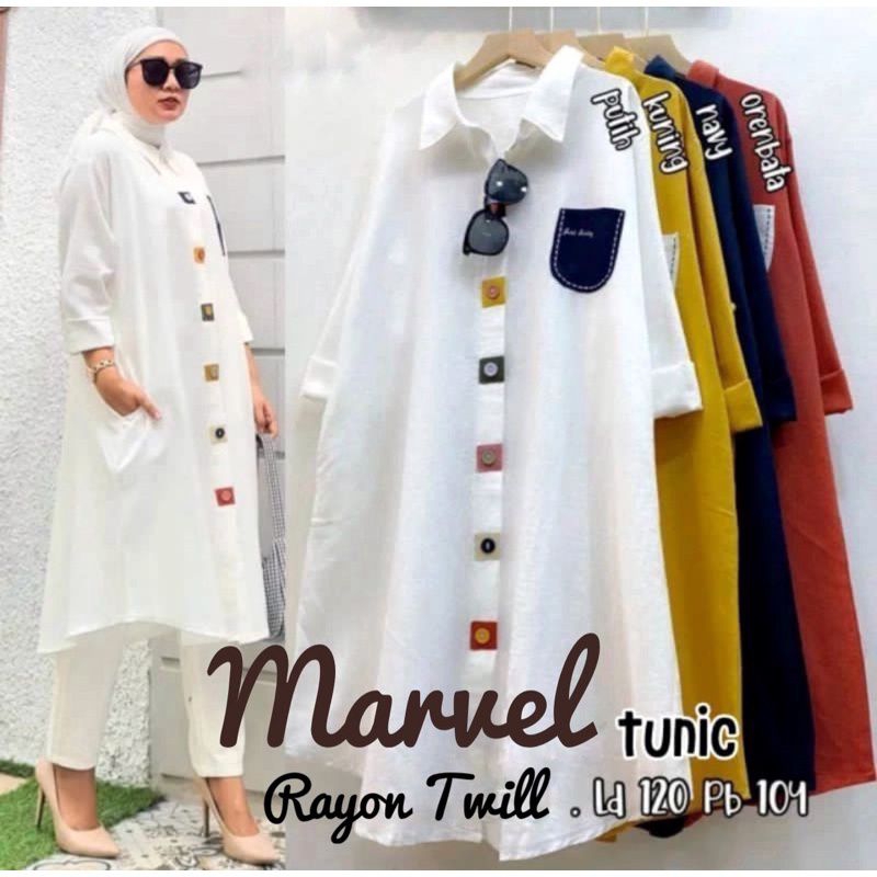 PROMO DUFFY LONGDRES TUNIC OVERSIZE CRINKLE AIRFLOW/ LONGDRES TUNIC  CRINKLE AIRFLOWMURAH