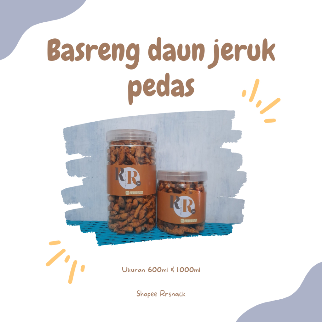 

Basreng pedas daun jeruk