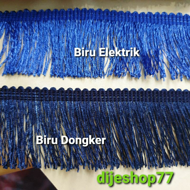 Renda Rumbai / Rumbai Biru / Gombyok / Rumbai Sisir / Rumbai Halus