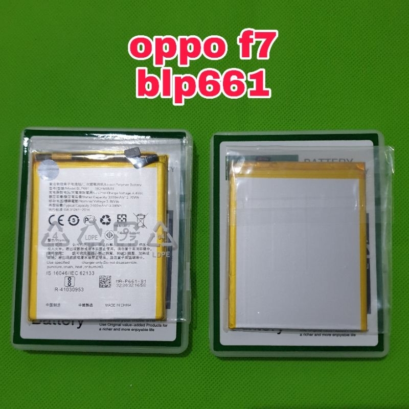 batu batre baterai oppo f7 blp661 ori 100a