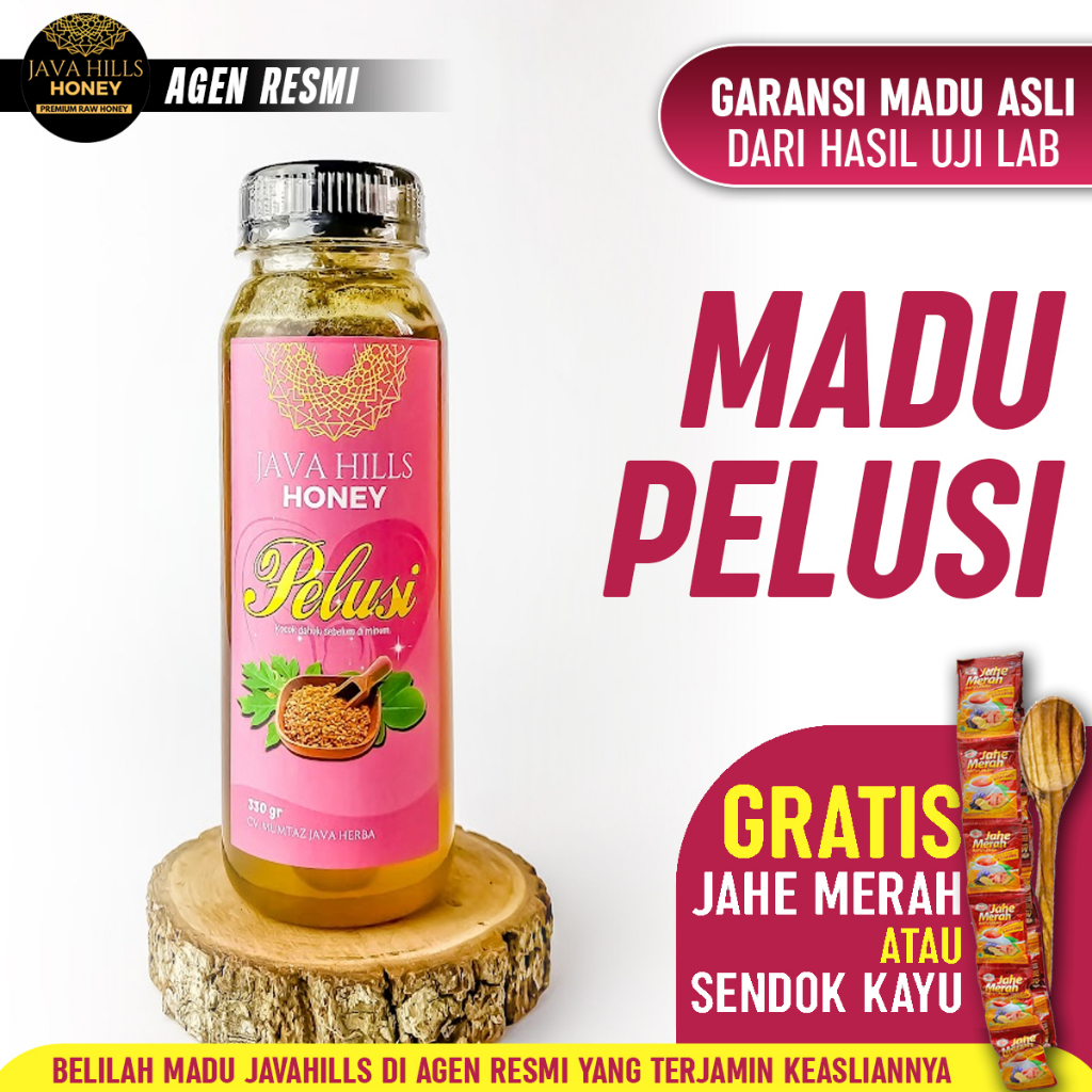 

Madu Javahills Honey Herbal Pelusi | pelancar asi | busui | Java Hills