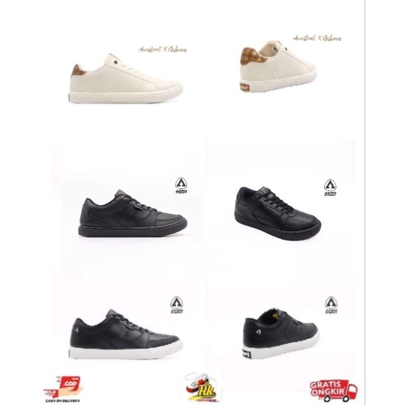 hoops Low full black/white black/ aerostreet x Gibran size 38-45