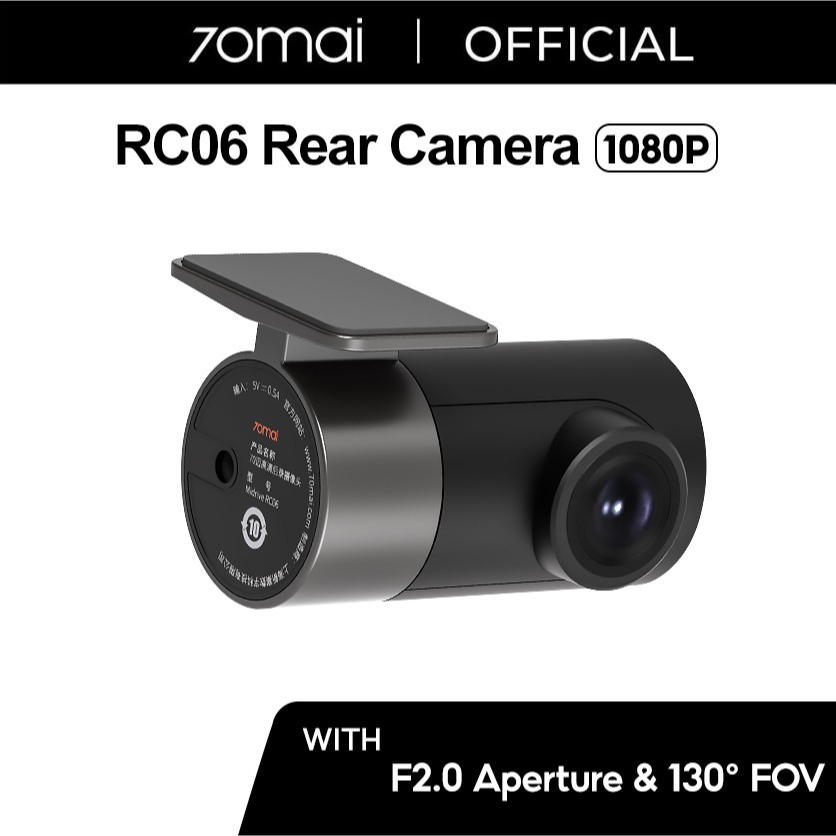70mai Rear Camera RC06 1080P Rear Cam For A500S A800S